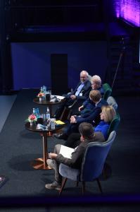 EIB President Werner Hoyer discussed during the Charlemagne Prize Europe Forum on the topic 