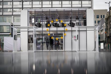 EuropeWorks exhibition in Brussels showcasing EFSI projects from the EIB and the EIF