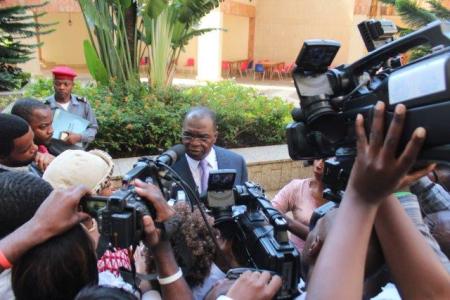 Mr Louis-Paul Motazé, Minister of Economic Affairs