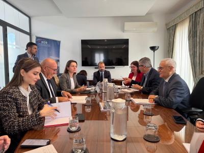 EIB Vice President Kakouris unveils Green Gateway report during MDB Visit