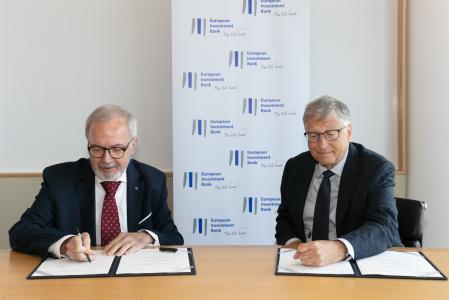 MoU Signing EIB/Gates Foundation