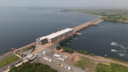 Upgrade and the rehabilitation works of the 160 MW Kpong hydroelectric dam