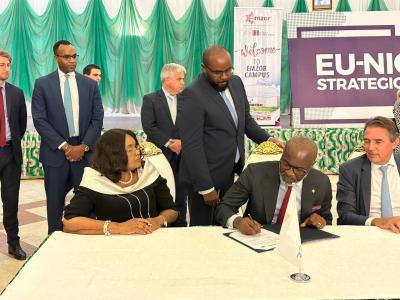 Global Gateway: Commissioner Urpilainen launches a major EU package to drive education, energy and transport programmes across Nigeria 