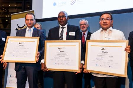 The finalists of the 2015 European Microfinance Award