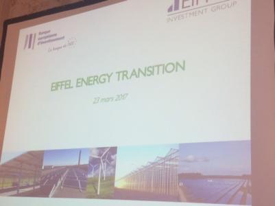 FEIS en France : lancement d’Eiffel Energy Transition, un fonds dédié au financement de la transition énergétique