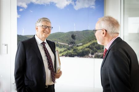 Bill Gates visit to the European Investment Bank (EIB)