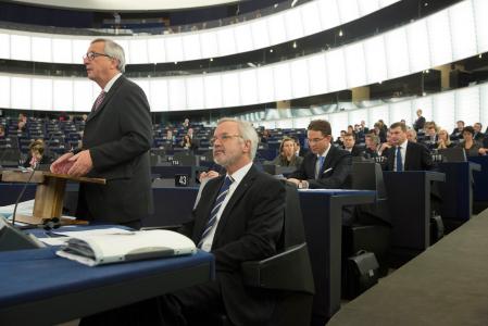 Mr Jean-Claude Juncker, President of the European Commission and Werner Hoyer, President of the European Investment Bank