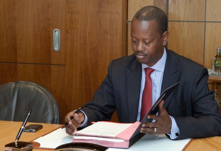 Mr. Jack Nkusi KAYONGA, Chief Executive Officer of the Rwanda Development Bank