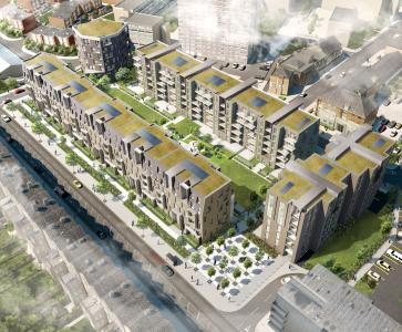 Retrofitting and construction of energy efficiency social housing in the UK through a loan to the non-profit financial intermediary The Housing Finance Corporation