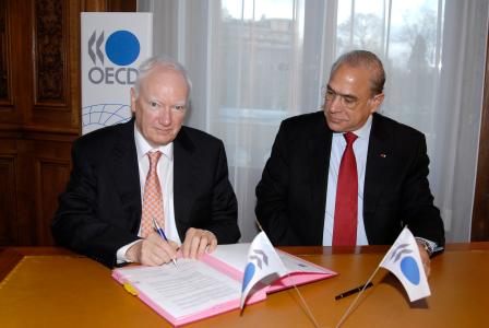 Philippe MAYSTADT, President, European Investment Bank and Angel GURRÍA, OECD Secretary-General