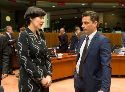 Ms Dana REIZNIECE OZOLA, Latvian Minister for Finance.