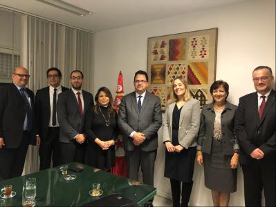 Vice-President Emma Navarro visits Tunisia
