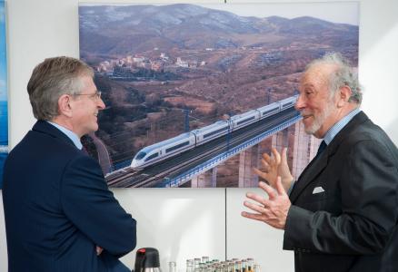 Wilhelm Molterer, Vice President of the EIB and André Hovaguimian, Member of the Supervisory Board