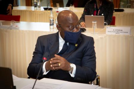 President of the Ghana H.E.M. Dankwa Akufo-Addo visits the EIB