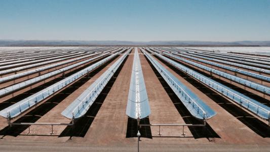 First phase of the solar power complex project in Ouarzazate, involving the construction of a concentrated solar power (CSP) plant with a gross capacity of between 125 and 160 MW
