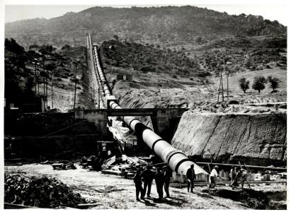 Construction of a hydroelectric power plant exploiting waters of the Taloro River in Sardinia
