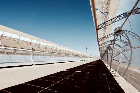 First phase of the solar power complex project in Ouarzazate, involving the construction of a concentrated solar power (CSP) plant with a gross capacity of between 125 and 160 MW
