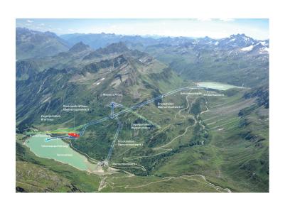 The project comprises two pumped storage schemes, Obervermuntwerk II of 360 MW and Rellswerk with 13 MW, for hydroelectric power generation, located in the valley of Montafon in the Austrian region of Vorarlberg, and required reinforcements of the substation in Bürs. The investment will add balancing capacity to the German power system and contribute to security of supply