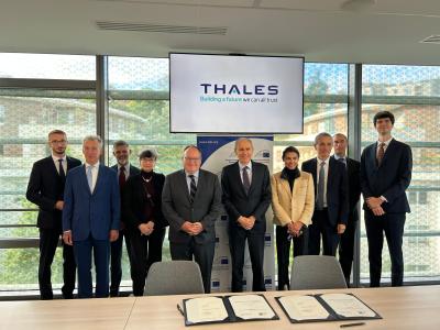 France : premier financement de 450 millions d’euros de la Banque européenne d’investissement à Thales
