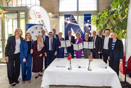 Investition in das Berliner Stromnetz: BEN und EIB unterzeichnen Kreditvertrag