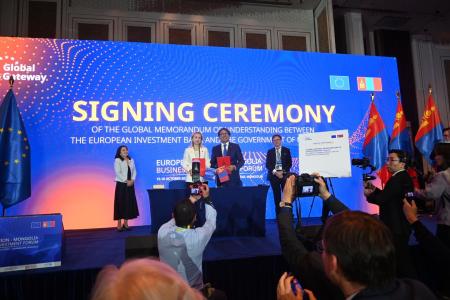 EIB Global signs memorandum of understanding with Mongolia to unlock up to €1 billion for clean energy transition