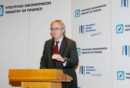 Mr Jonathan Taylor, EIB Vice-President responsible for operations in Cyprus.