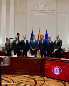 EIB Global strengthens partnership with North Macedonia