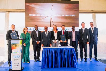EIB Global and EU, under the Global Gateway Initiative, support wind farm expansion in Cabo Verde