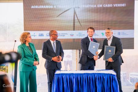 EIB Global and EU, under the Global Gateway Initiative, support wind farm expansion in Cabo Verde