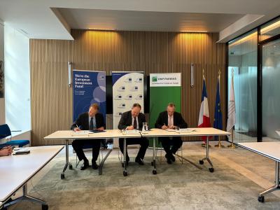 France: EIB Group and BNP Paribas increase their existing guaranteed portfolio under InvestEU to €325 million to continue financing innovation and sustainability in Europe