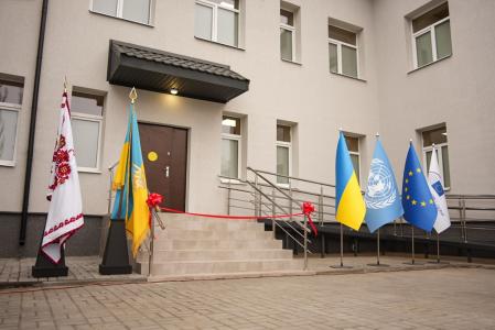EU-supported emergency medical centre and social housing for displaced people open in central Ukraine