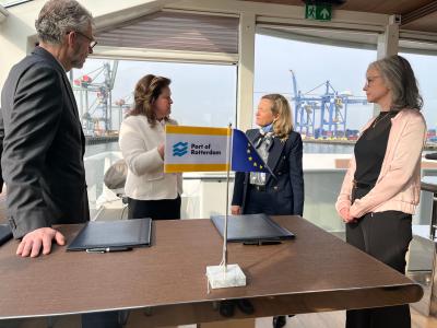 Port of Rotterdam continues greening efforts with EU financing