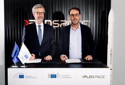 Spain: EIB finances with €30 million PLD Space’s small satellite launcher MIURA 5