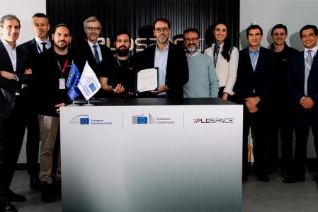 Spain: EIB finances with €30 million PLD Space’s small satellite launcher MIURA 5