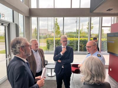 Luxembourg : le CGDIS démarre les travaux de son nouveau Centre d’appui logistique et technique (CALT) à Mersch avec le soutien financier européen de la BEI