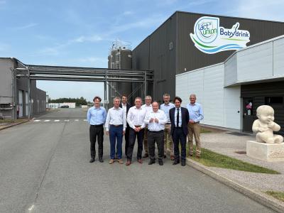 France : la BEI accompagne la croissance des activités du Groupe Lact'Union avec un prêt de 50 M€