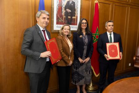European Investment Bank President Calviño in Morocco: with new investment for resilient transport networks, boosting connectivity and economic opportunities