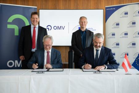 EIB provides €450 million financing for OMV’s flagship green hydrogen project