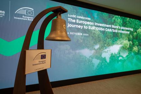 EIB and Luxembourg Stock Exchange mark €100 billion milestone in sustainability funding