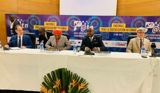 « Together towards digitalization in the Republic of Congo» : 89.4 billion CFA Francs mobilized for the Acceleration of Digital Transformation in Congo
