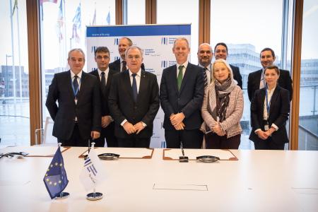 EU bank continues to support gas supply upgrade with the EFSI guarantee in Europe The European Investment Bank (EIB) is providing the first loan to a corporate in Romania that can be disbursed in local currency; the equivalent of EUR 50m will be granted to Transgaz, Romania’s gas transmission company.