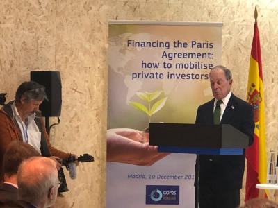 COP 25: High-level event on financing the Paris Agreement
