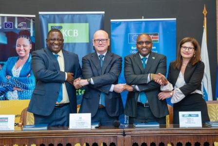 Kenya: EIB Global and KCB Bank sign €230M (KShs.32B) deal to support SMEs, youth and women