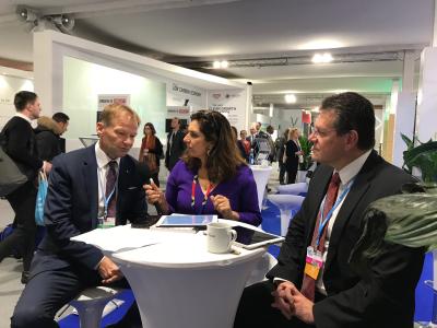 EIB Vice-President Hudák and EC Vice-President Šefčovič on the topics of green transport and low carbon
