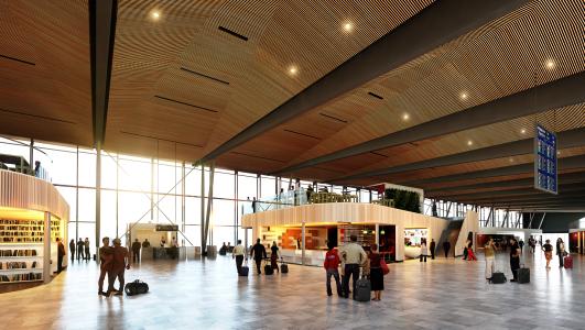 The project concerns the expansion and upgrade of Bergen-Flesland Airport (Bergen, BGO) in order to cater for future growth in traffic and to improve passenger service standards. The project will provide additional terminal capacity and will improve the level of service offered by the existing facilities which are operating well above capacity and with many of the airport subsystems heavily congested during peak periods. It includes the construction of a new Terminal 3 and its associated airside and landside facilities, including a light rail station that will improve the public transport link between the airport and the city centre