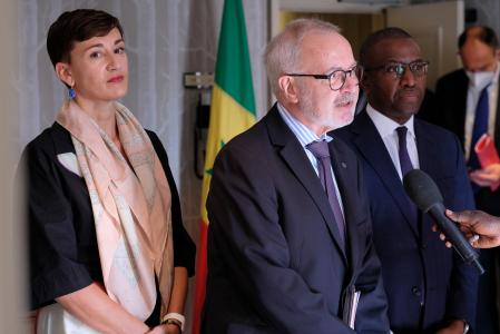 President Hoyer discussed EIB engagement with President Macky Sall