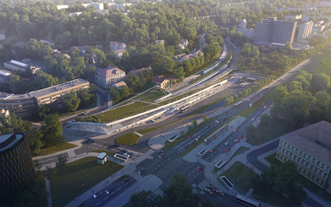 Backing a rail link from Prague to the city airport
