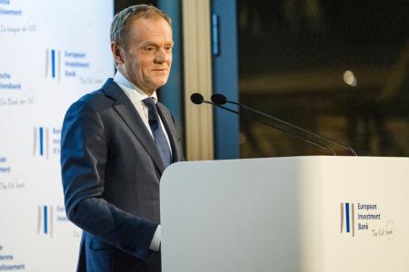 Donald Tusk at the EIB