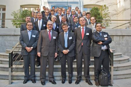 People who represent EIB, MEDGAZ and MEDGAZ´s partners