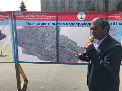 Team Europe, EIB, EBRD, and Japan donation help improve water supply in Kyrgystan`s city of Uzgen